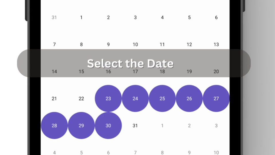 Applying Leave (Mobile App)